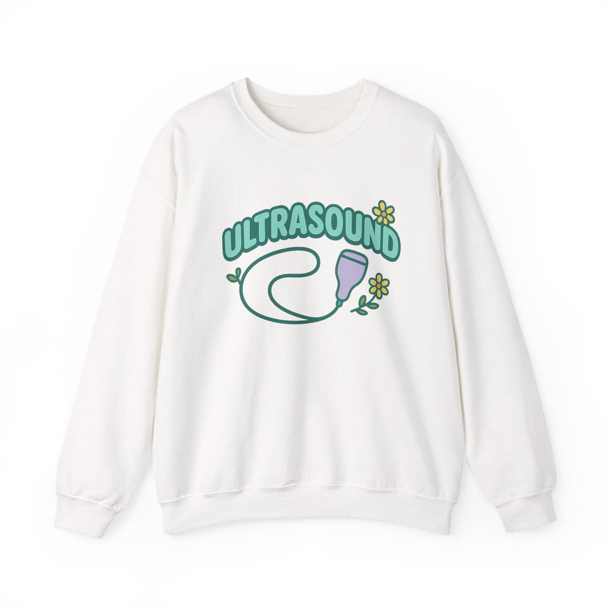 Ultrasound Crewneck Sweatshirt: Funny Medical Apparel