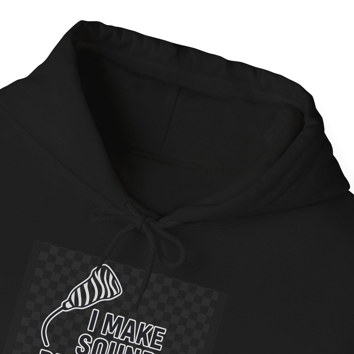 Funny Ultrasound Zebra Print Hoodie, Medical Humor Sweatshirt (50% Cotton Blend)