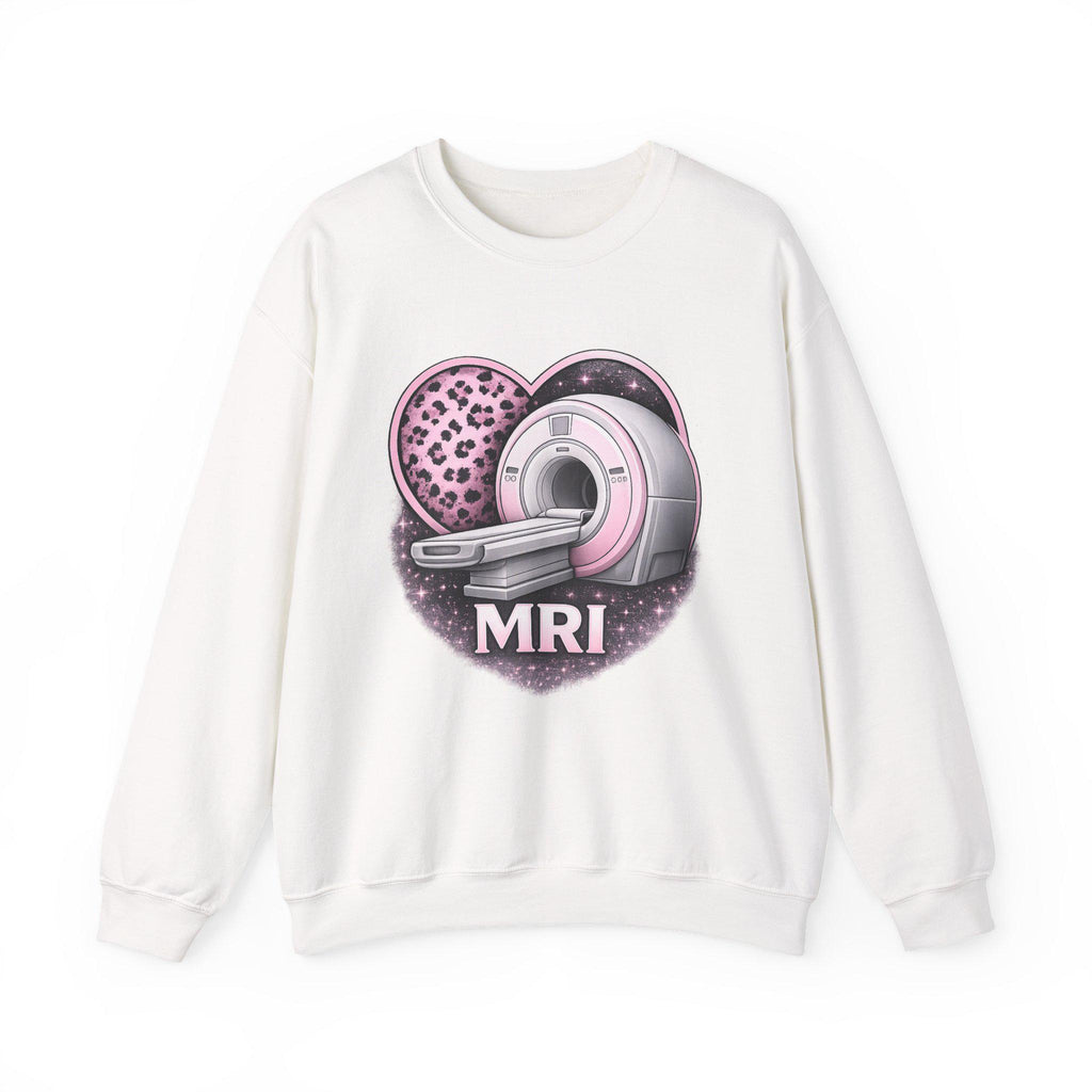 MRI Tech Crewneck Sweatshirt Embroidered Radiology Gift MRI Technician Apparel Medical Imaging Pullover Healthcare Worker Gift Cozy Crewneck