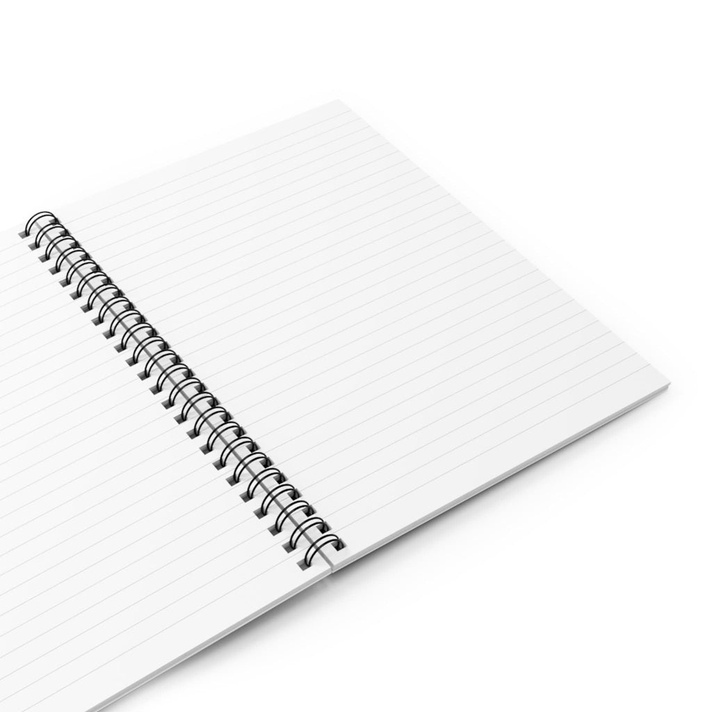 Futuristic Ultrasound Spiral Notebook | Medical Student Journal, Nurse Gift (6"x8")