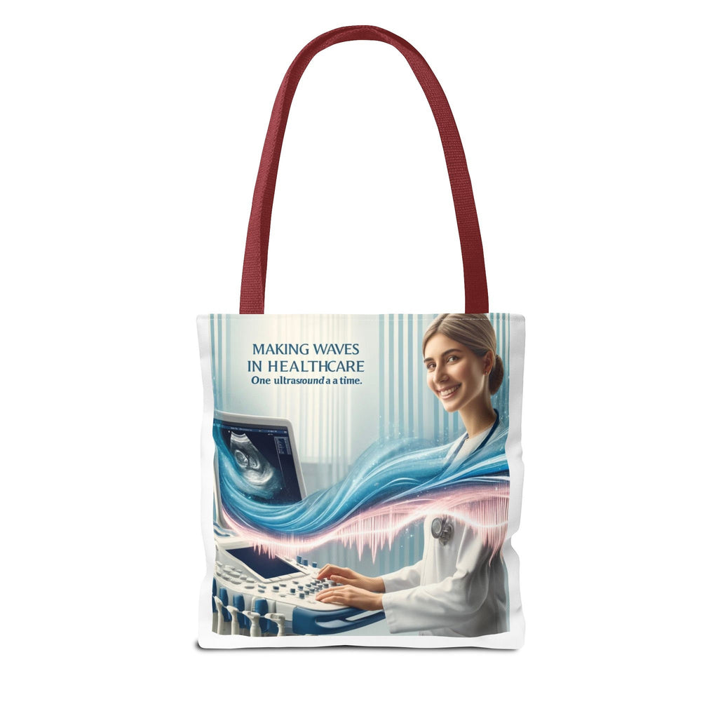 Ultrasound Nurse Tote Bag | Medical Healthcare Work Bag (100% Polyester)