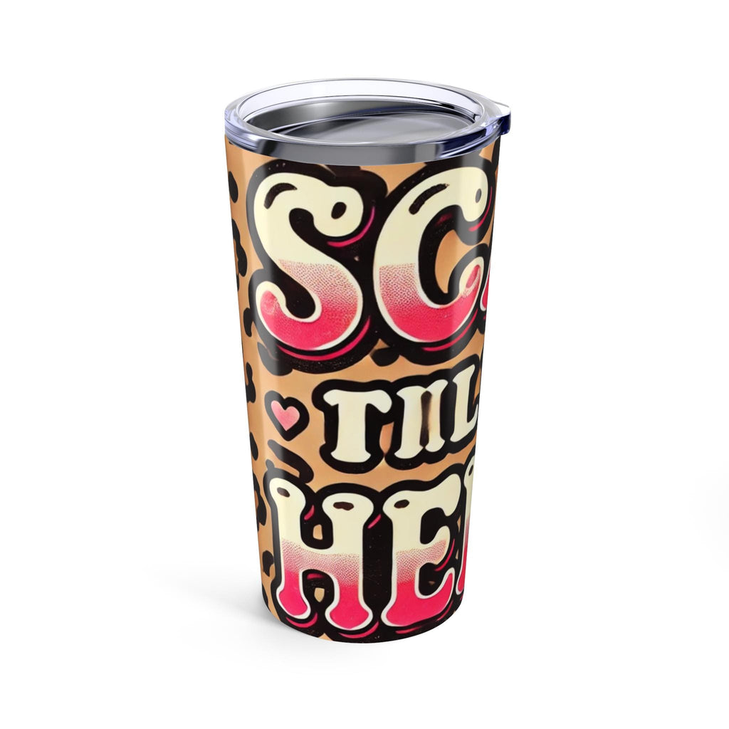 Leopard Print Sonographer Tumbler, Funny Ultrasound Tech Gift, 20oz Stainless Steel Mug