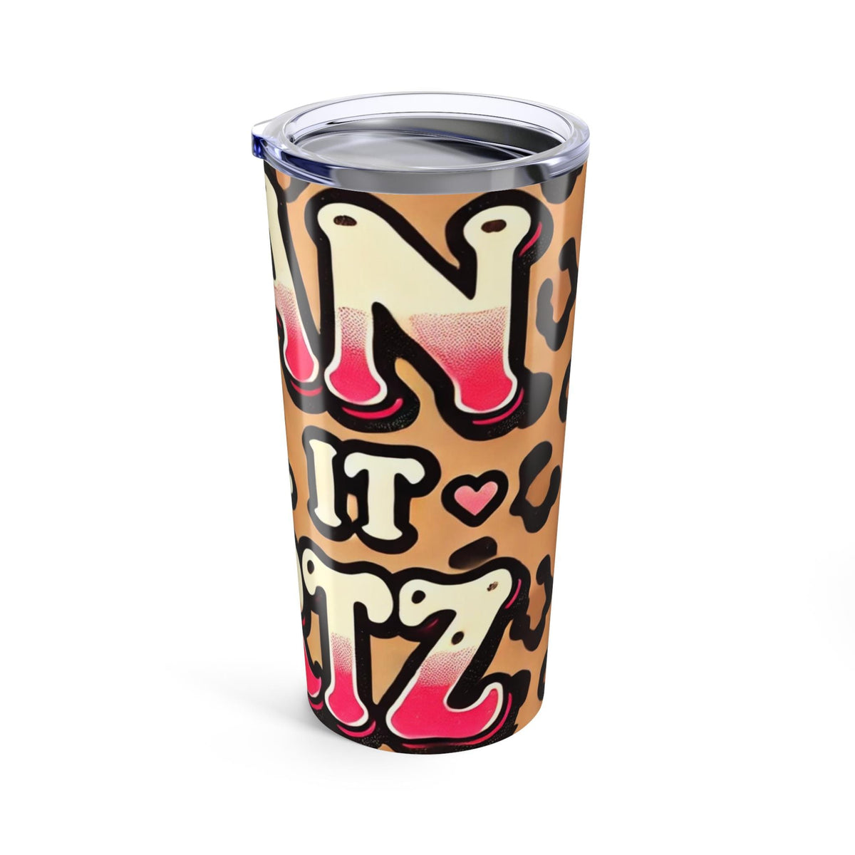 Leopard Print Sonographer Tumbler, Funny Ultrasound Tech Gift, 20oz Stainless Steel Mug