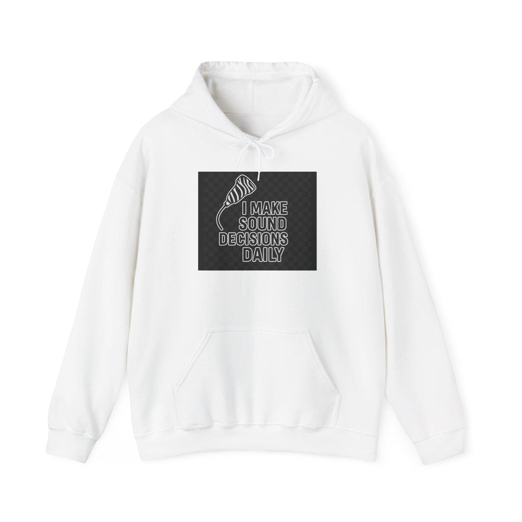 Funny Ultrasound Zebra Print Hoodie, Medical Humor Sweatshirt (50% Cotton Blend)