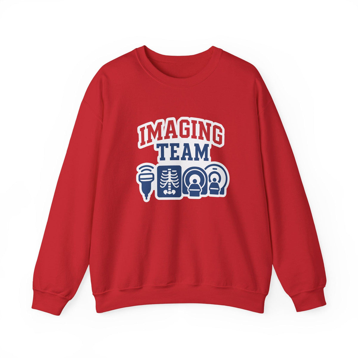Imaging Team Crewneck Sweatshirt: Radiology Tech, Sonographer, X-Ray, Nurse Gift