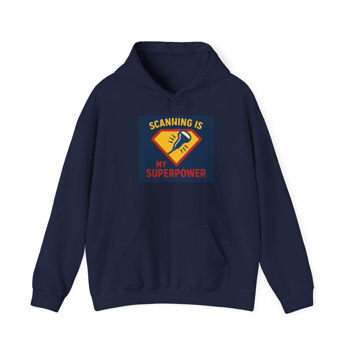 Medical hoodie for radiology and sonography professionals