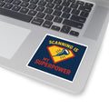 Scanning Is My Superpower Sticker | Glossy Vinyl Laptop Decal (Kiss-Cut)