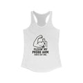 sporty racerback tank for women fitness outfit