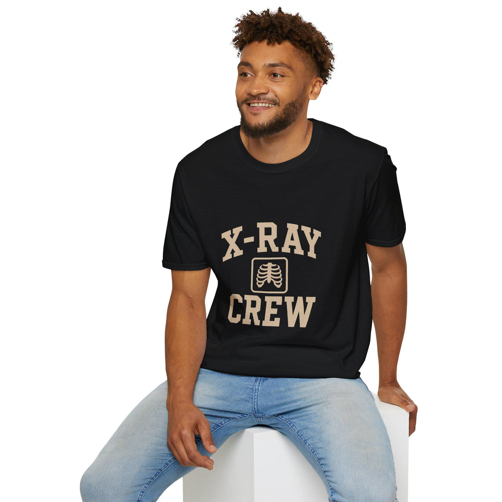 X-Ray Crew T-Shirt | Softstyle Cotton Medical Tee for Radiology Techs, Nurses, Doctors