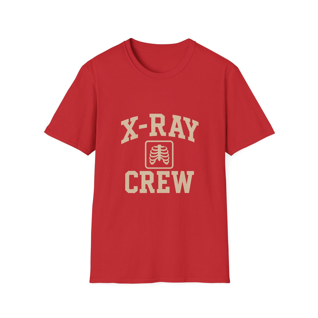 X-Ray Crew T-Shirt | Softstyle Cotton Medical Tee for Radiology Techs, Nurses, Doctors