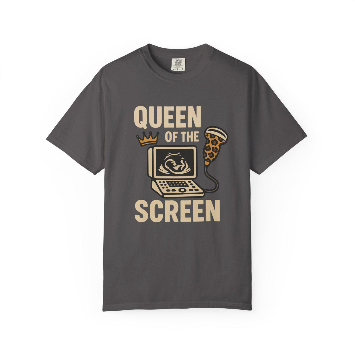 Queen of the Screen Gamer T-Shirt | 100% Cotton Graphic Tee (Unisex)