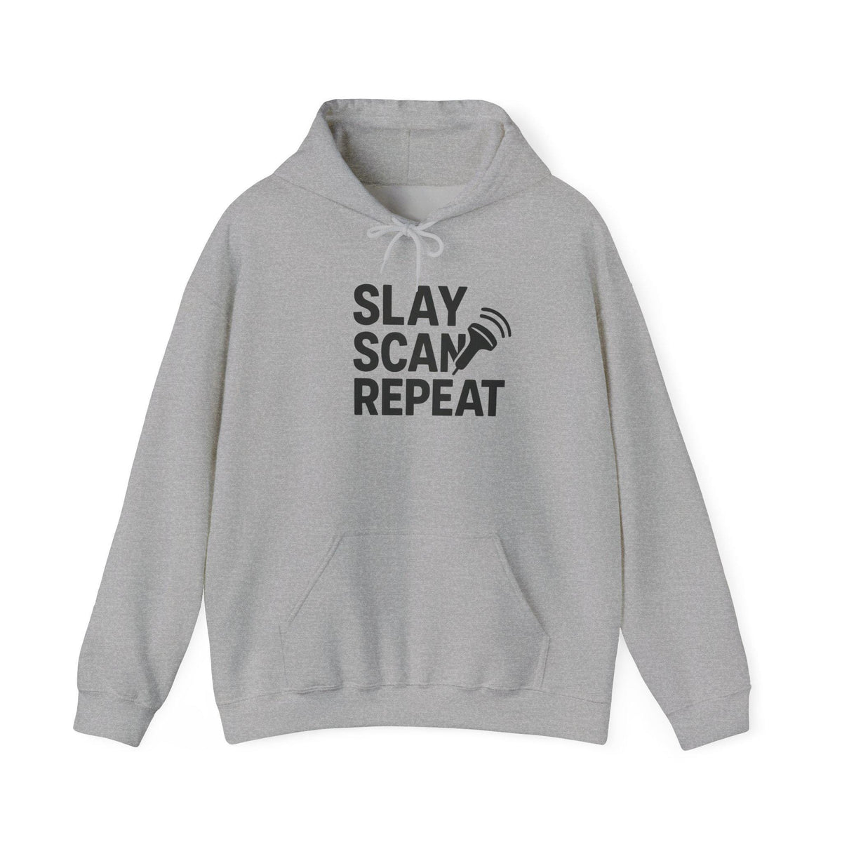Slay Scan Repeat Hoodie | Unisex Cotton Blend Streetwear Sweatshirt