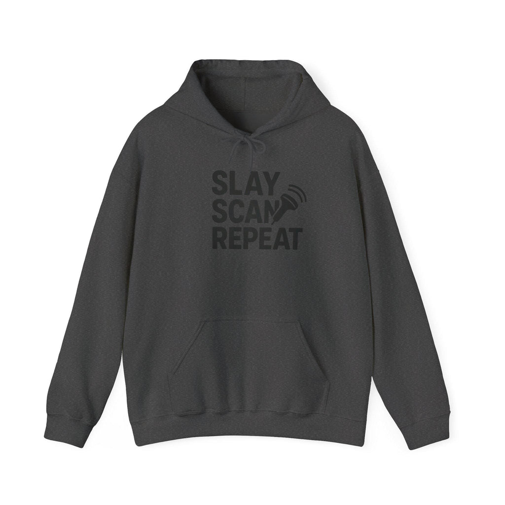 Slay Scan Repeat Hoodie | Unisex Cotton Blend Streetwear Sweatshirt