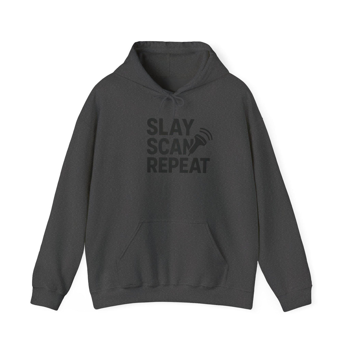 Slay Scan Repeat Hoodie | Unisex Cotton Blend Streetwear Sweatshirt
