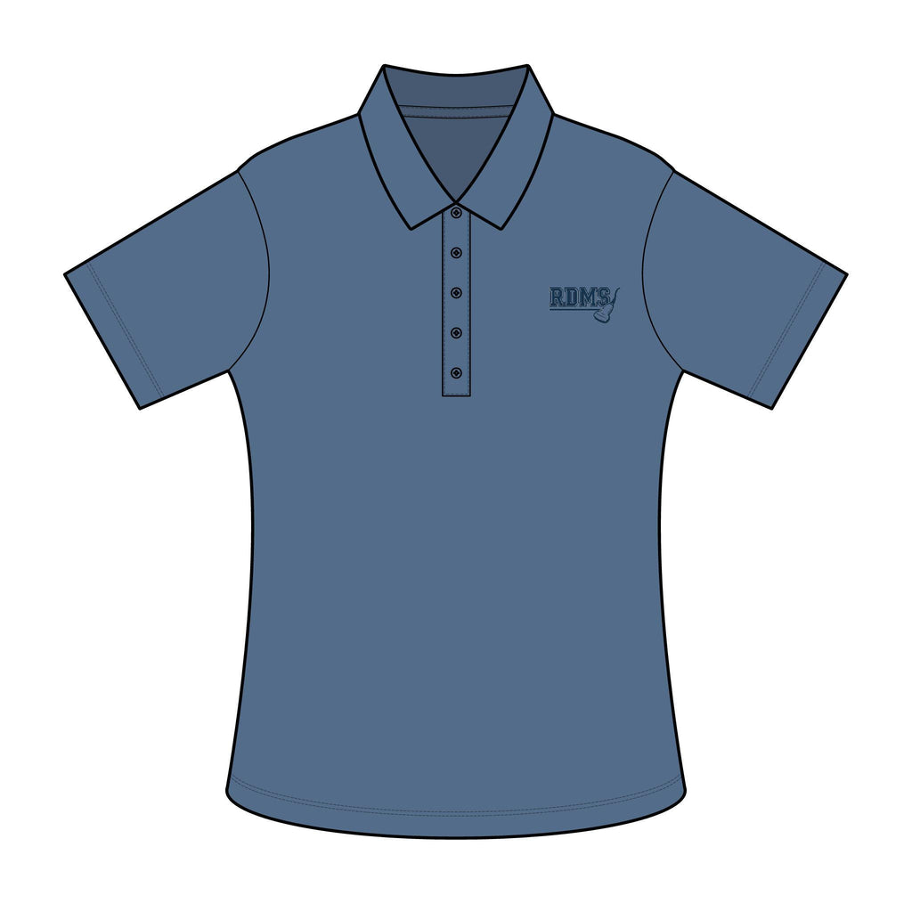 Ultrasound Tech Shirt Women RDMS Workwear Polo | Medical Sonographer Gift Scrub Top | Healthcare Worker Gift Sonography Graduation Shirt