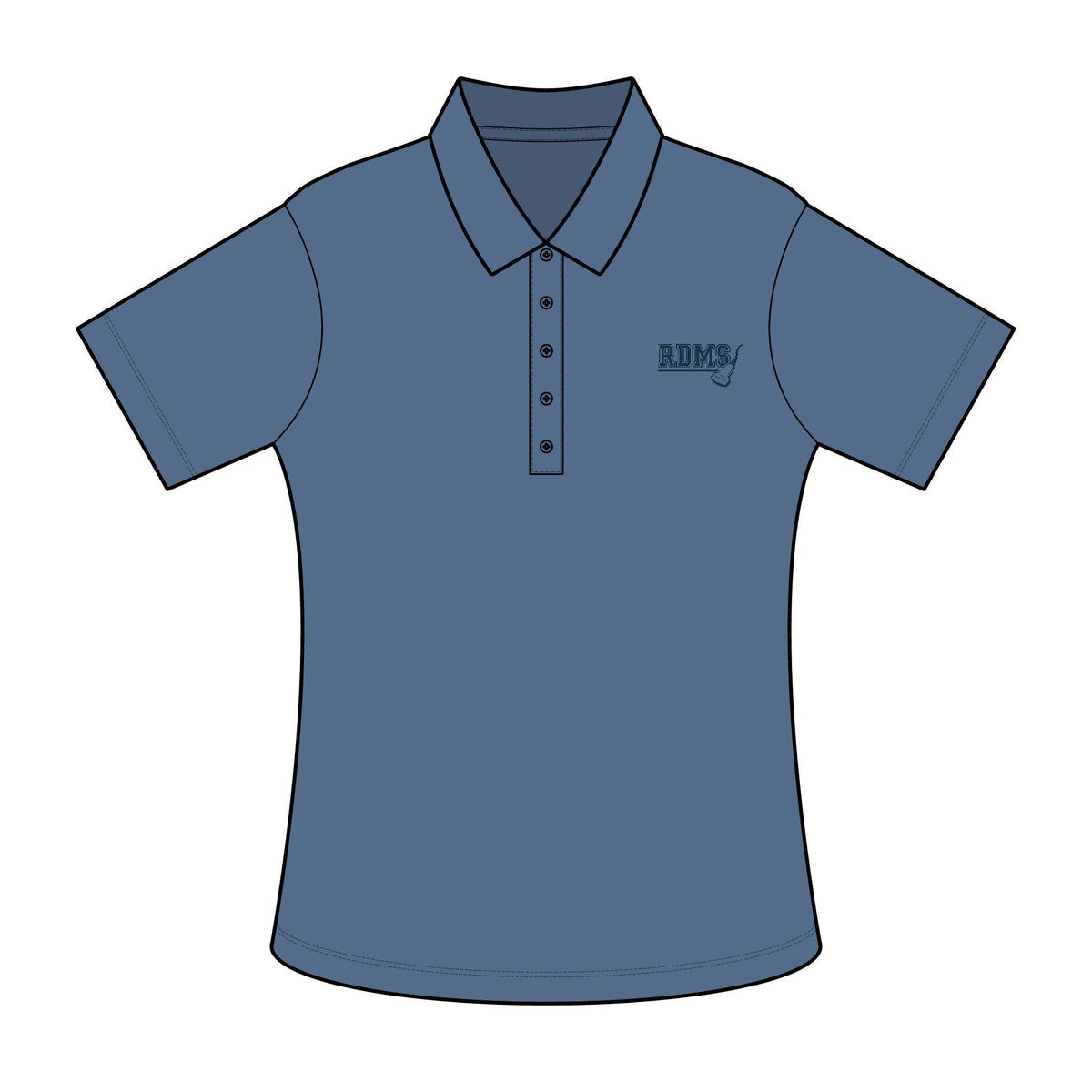Ultrasound Tech Shirt Women RDMS Workwear Polo | Medical Sonographer Gift Scrub Top | Healthcare Worker Gift Sonography Graduation Shirt