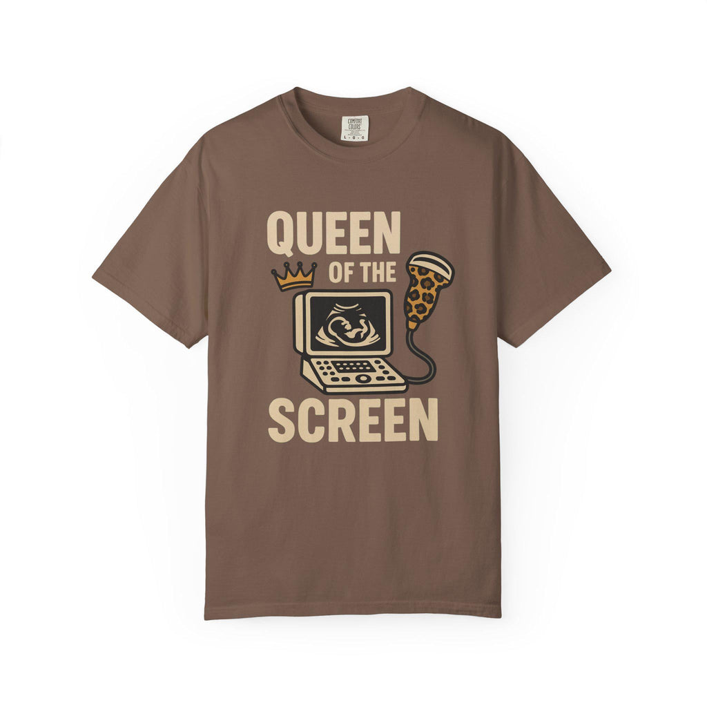 Queen of the Screen Gamer T-Shirt | 100% Cotton Graphic Tee (Unisex)