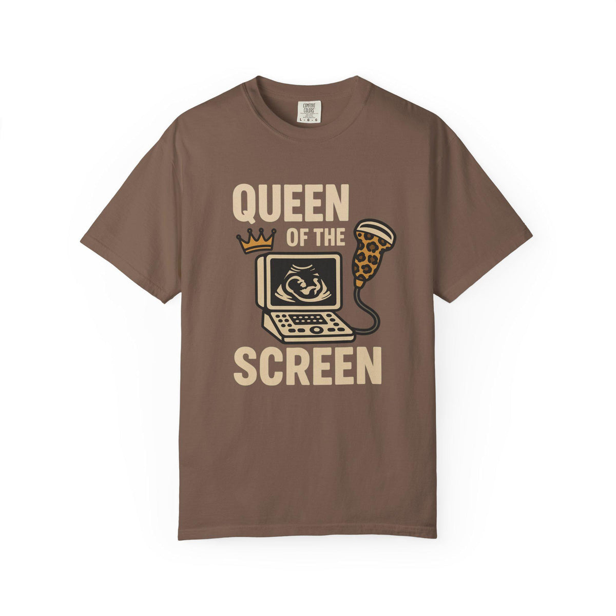 Queen of the Screen Gamer T-Shirt | 100% Cotton Graphic Tee (Unisex)