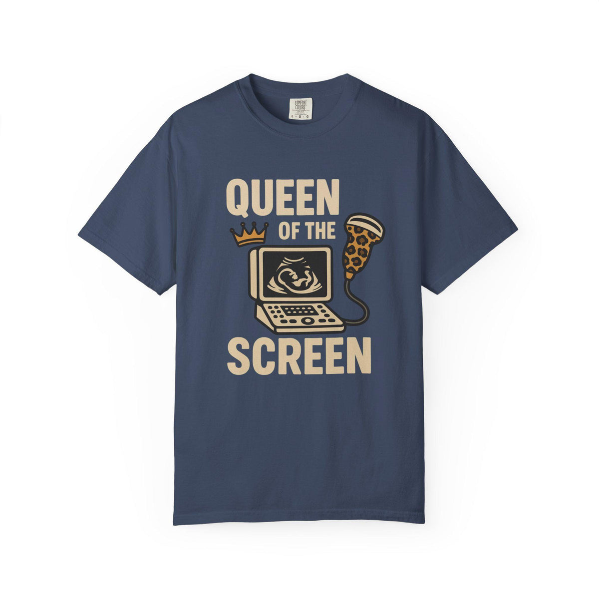 Queen of the Screen Gamer T-Shirt | 100% Cotton Graphic Tee (Unisex)