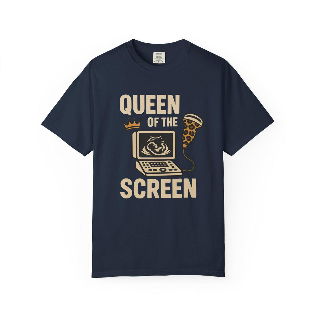Queen of the Screen Gamer T-Shirt | 100% Cotton Graphic Tee (Unisex)