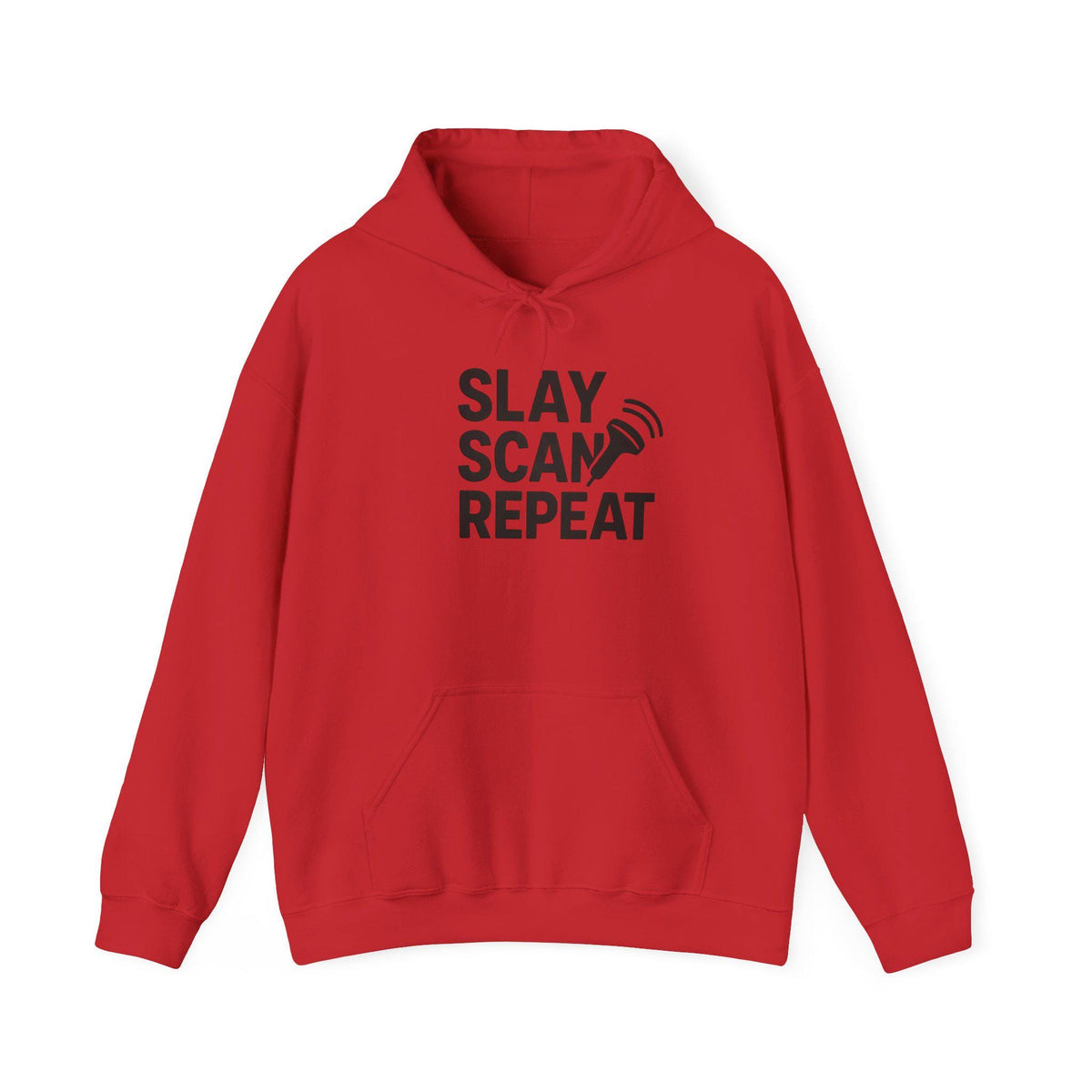 Slay Scan Repeat Hoodie | Unisex Cotton Blend Streetwear Sweatshirt
