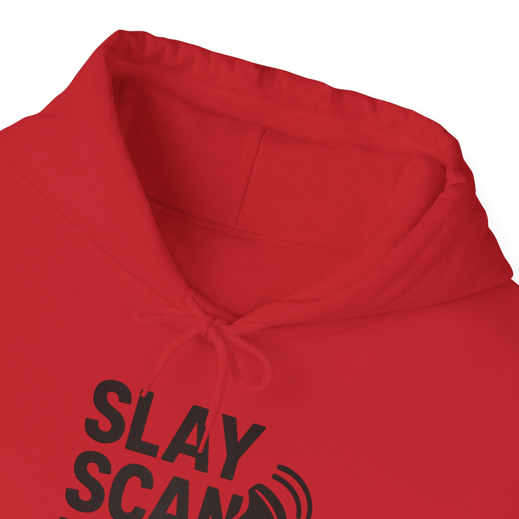 Slay Scan Repeat Hoodie | Unisex Cotton Blend Streetwear Sweatshirt