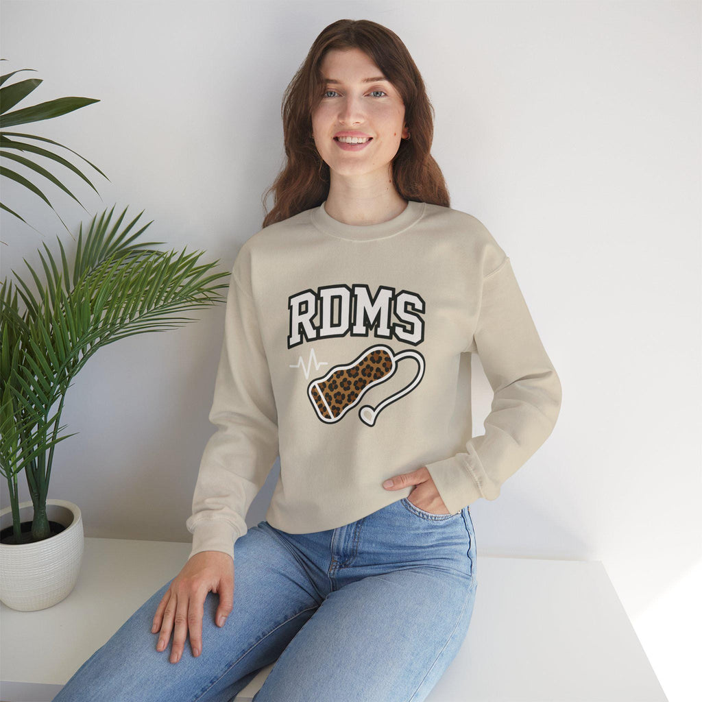Leopard Print Crewneck Sweatshirt for Women | Stylish Casual Pullover Top, Trendy Streetwear, Cozy Oversized Animal Print Sweater Gift Idea