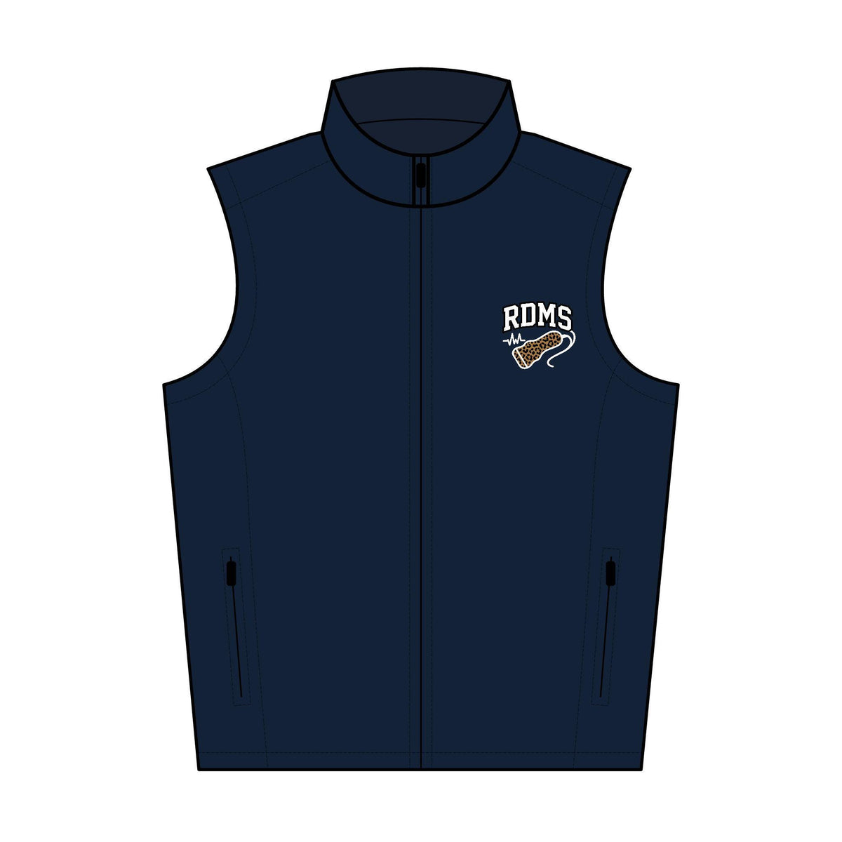 Ultrasound Tech Sonographer Vest | Ultrasound Embroidered Men's Core Soft Shell Jacket | RDMS Ultrasound Tech Vest | Mens Outerwear Gift Set