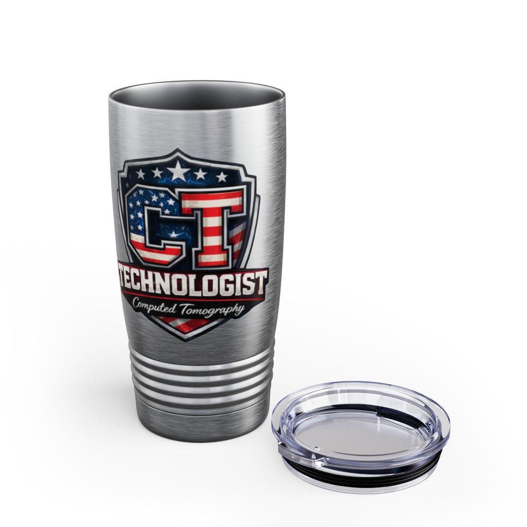 CT Technologist Shield Tumbler 20oz | Computed Tomography Tech Gift | Radiology X-Ray MRI Medical Imaging Nurse Appreciation Cup Work Gift