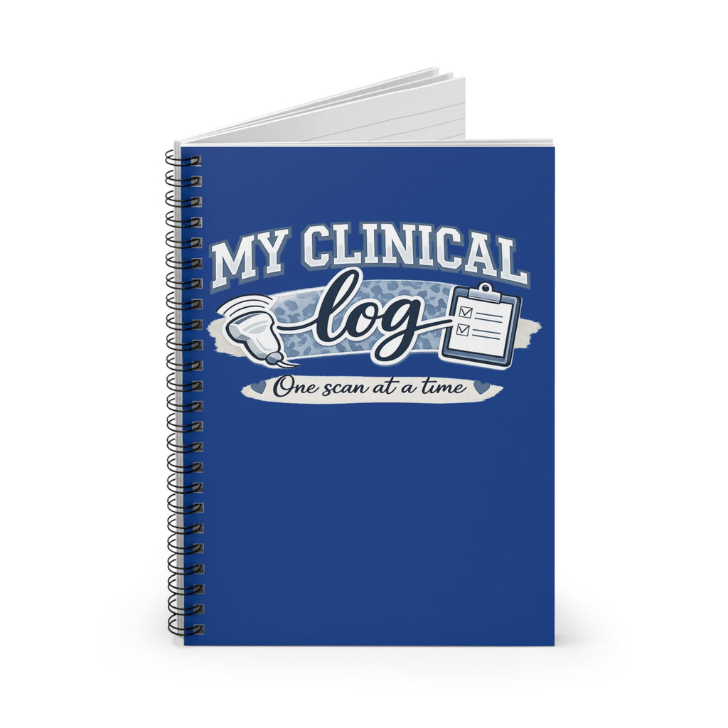 My Clinical Log Spiral Notebook | Medical Scan Technician Journal | Radiology MRI CT UltrasoundTech Shift Notes Medical Student Gift 2026 RN