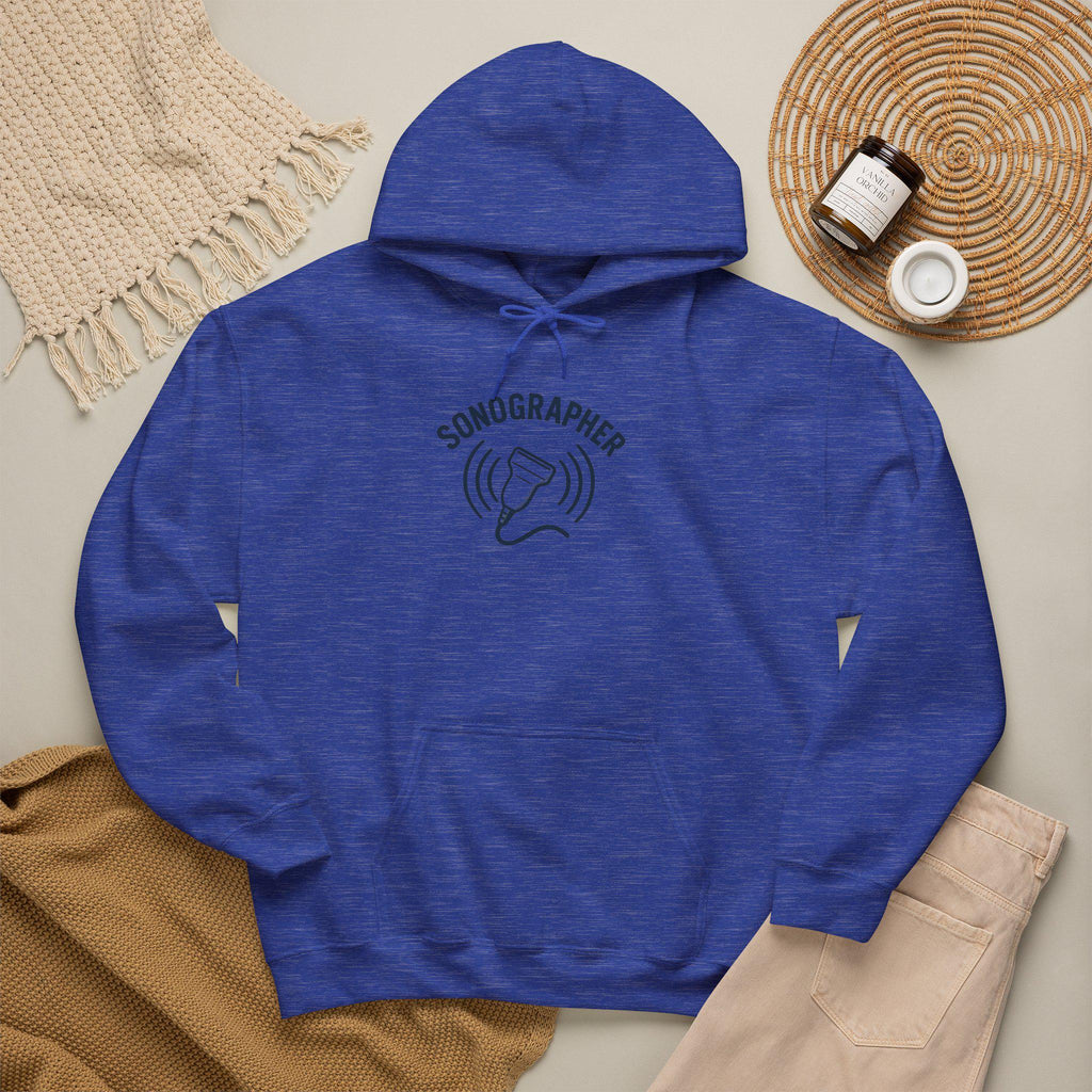 ultrasound tech hoodie styled outfit casual healthcare apparel