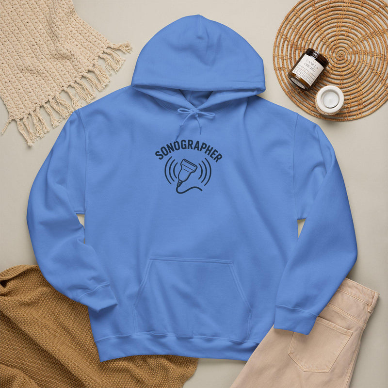 ultrasound tech hoodie styled outfit casual healthcare apparel