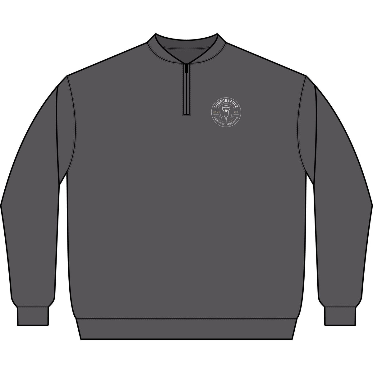 Sonographer Mandala Sweatshirt, Ultrasound Tech Gift Crewneck, Sonography Student Pullover, Medical Imaging Sweater