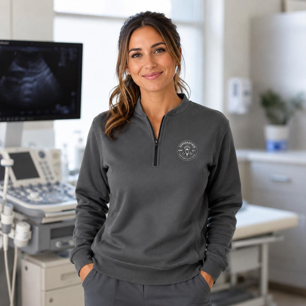 Sonographer Mandala Sweatshirt, Ultrasound Tech Gift Crewneck, Sonography Student Pullover, Medical Imaging Sweater