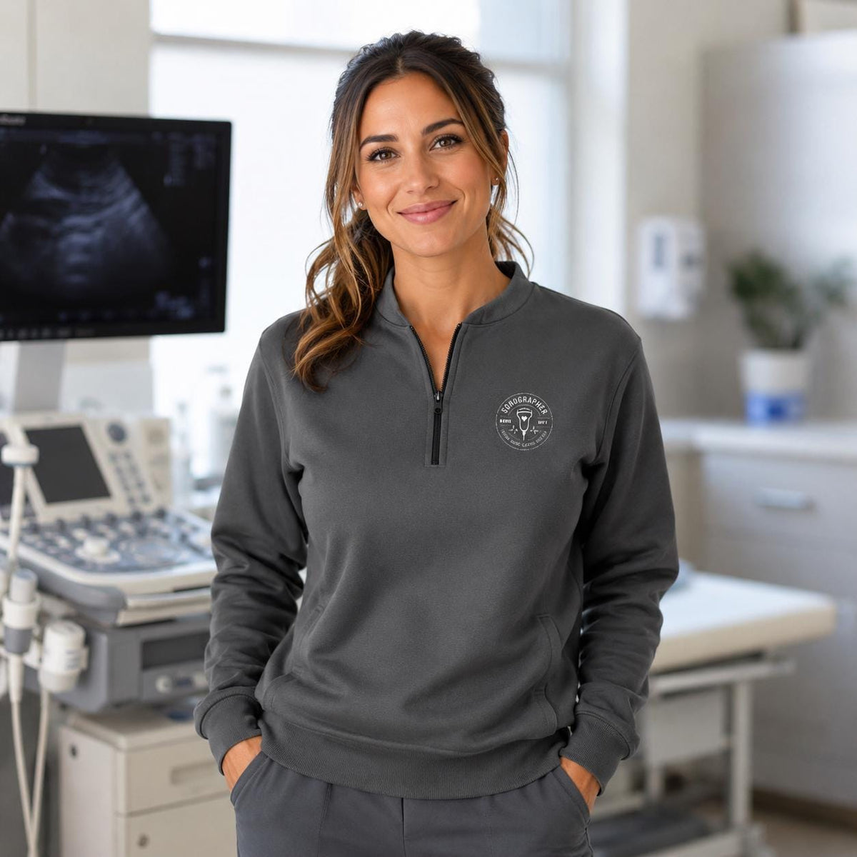 Sonographer Mandala Sweatshirt, Ultrasound Tech Gift Crewneck, Sonography Student Pullover, Medical Imaging Sweater