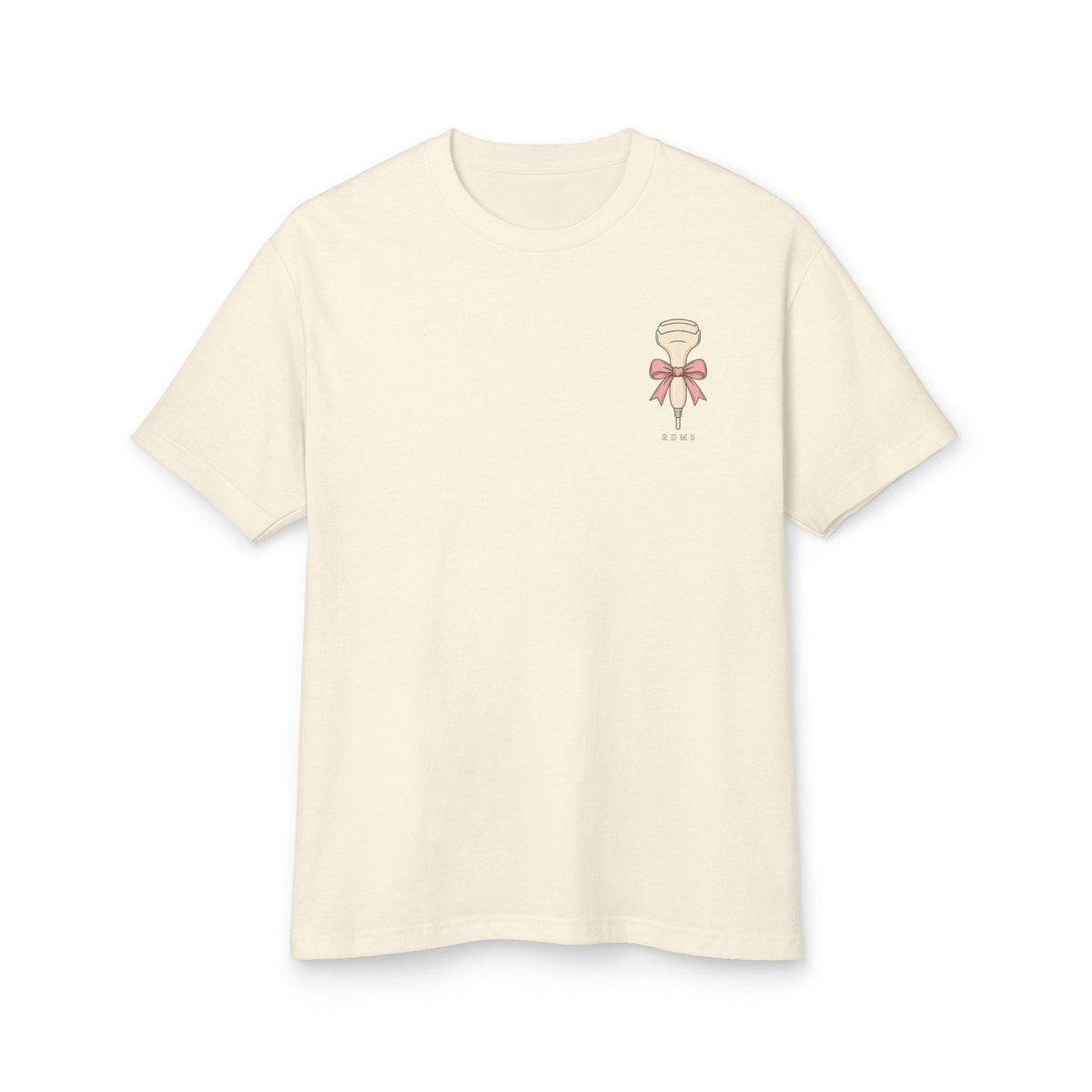 Sonographer Stethoscope Tee, Pink Bow Ultrasound Shirt, Medical Imaging Gift